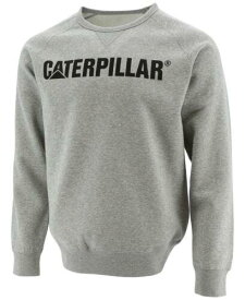 キャタピラー Caterpillar Men's Foundation Logo Print Sweatshirt Gray Size XX-Large メンズ