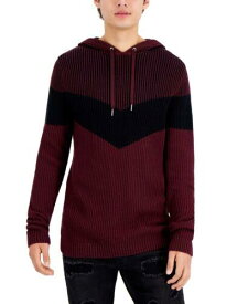 INC International Concepts INC Men's Colorblocked Hoodie Sweater Red Size XX-Large メンズ