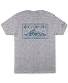 コロンビア Columbia Men's Short Sleeve Crewneck Graphic T Shirt Gray Size XX-Large メンズ