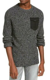 American Rag Men's Crewneck Pocket Sweater Black Size X-Large メンズ