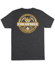 コロンビア Columbia Men's Classic Fit Outdoor Logo Graphic T Shirt Gray Size Small メンズ