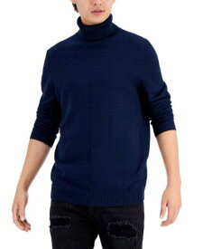 INC International Concepts INC Men's Axel Turtleneck Sweater Blue Size X-Large メンズ