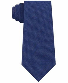 ディーケーエヌワイ DKNY Men's Micro Texture Skinny Slim Silk Neck Tie Blue Size Regular メンズ