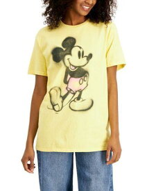 ジャンクフード Junk Food Women's Mickey Graphic T-Shirt Yellow Size Medium レディース