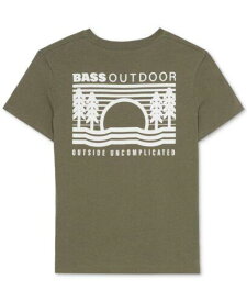 バス Bass Outdoor Women's Borde Graphic T-Shirt Green Size Medium レディース