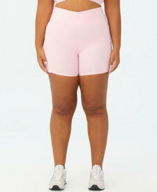 コットンオン COTTON ON Women's Active Ultra Soft Pocket Bike Shorts Pink Size 22W レディース