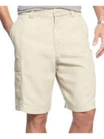 トミーバハマ TOMMY BAHAMA Mens Beige Stretch Cargo Shorts 30 Waist メンズ