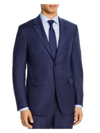 セオリー THEORY Mens Bowery Navy Single Breasted Slim Fit Suit Separate Blazer Jacket 38R メンズ