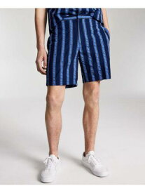 INC Mens Blue Striped Regular Fit Shorts 40 メンズ