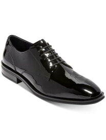 コールハーン COLE HAAN Mens Black Comfort Dawes Grand Almond Toe Leather Oxford Shoes 13 M メンズ