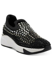 INC Womens Black Heel 1 Platform Oneena Wedge Slip On Sneakers Shoes 7.5 M レディース