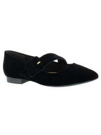 ベラヴィータ BELLA VITA Womens Black Mary Jane Padded Virginia Ii Pointed Toe Flats Shoes 9 N レディース