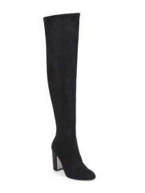 バッジリーミシュカ JEWEL BADGLEY MISCHKA Womens Black Stretch Joy Almond Toe Block Heel Boots 11 M レディース