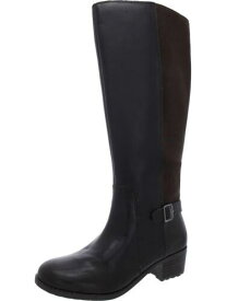 イージー ピリット EASY SPIRIT Womens Brown Chaza Round Toe Block Heel Riding Boot 10 M WC レディース