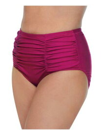 RAISINS CURVE Women's Pink Stretch Tummy Control BIKINI Swimsuit Bottom 20W レディース