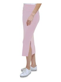 ディーケーエヌワイ DKNY Womens Stretch Slitted Midi Wear To Work Pencil Skirt レディース