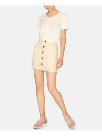 サンクチュアリ SANCTUARY Womens Pocketed Button Front Mini Pencil Skirt レディース