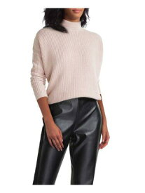 H HALSTON Womens Pink High Neck Pullover Long Sleeve Wear To Work Sweater XL レディース