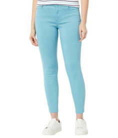 KUT from the Kloth カットフロムザクロス Connie High-Rise Fab AB Ankle Skinny-Raw Hem in Sky Blue レディース