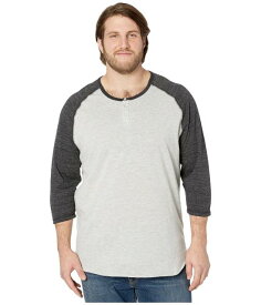 Alternative オルタナティブ Big & Tall Eco Jersey 3/4 Sleeve Raglan メンズ