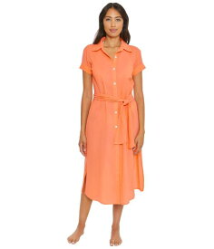 BECCA ベッカ Gauzy Button-Down Shirtdress Cover-Up レディース