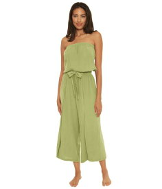 BECCA ベッカ Ponza Crinkled Rayon Jumpsuit Cover-Up レディース