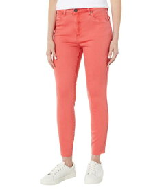 KUT from the Kloth カットフロムザクロス Connie High-Rise Fab AB Ankle Skinny-Raw Hem in Coral レディース