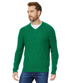 Nautica ノーティカ Sustainably Crafted Textured V-Neck Sweater メンズ