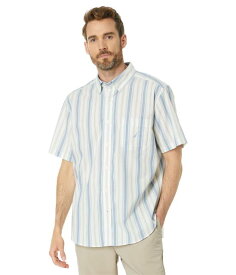Nautica ノーティカ Sustainably Crafted Striped Short Sleeve Shirt メンズ