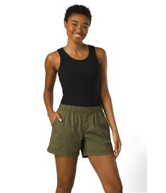 Prana プラナ 5 Double Peak Shorts レディース