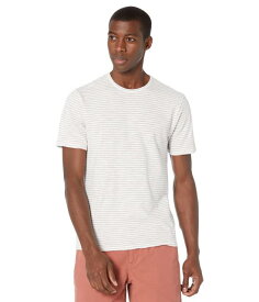 Vince ヴィンス Slub Stripe Short Sleeve Crew メンズ