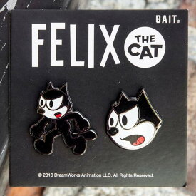 ベイト BAIT x DreamWorks Felix The Cat Black 2 Pins (black)