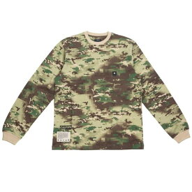 テンディープ 10 Deep Men Keep Back Long Sleeve Tee (camo / digi camo) メンズ