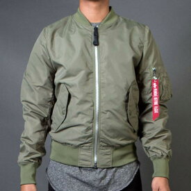 アルファインダストリーズ Alpha Industries Men L2B Scout Lightweight Reversible Jacket (green / sage) メンズ