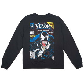 ベイト BAIT x Marvel Men Venom Lethal Protector Crew Sweater (black) メンズ