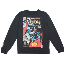 ベイト BAIT x Marvel Men Venom Lethal Protector #2 Crew Sweater (black) メンズ