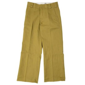 ディッキーズ Dickies Women Cropped Ankle Pants (green / moss) レディース