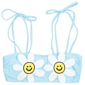 レイジーオーフ Lazy Oaf Women Daisy Bikini Top (blue) レディース