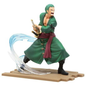 Banpresto One Piece Log File Selection Fight Vol. 1 Roronoa Zoro Figure (green)