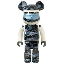 メディコム Medicom x Illest 2022 1000% Bearbrick Figure (navy / blue)