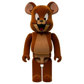 メディコム Medicom Tom and Jerry - Jerry Flocky 1000% Bearbrick Figure (brown)