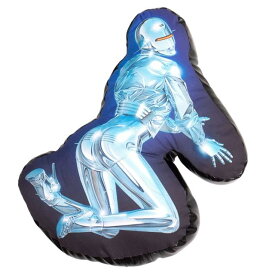 メディコム Medicom x SYNC x Hajime Sorayama Silver Jacket Plush Cushion (silver)