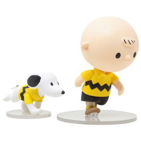 メディコム Medicom UDF Peanuts Series 11 Charlie Brown And Snoopy Figure (yellow)