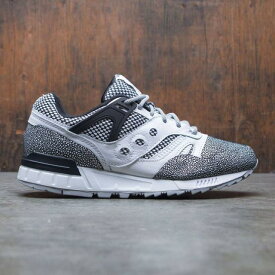 サッカニー Saucony Men Grid SD - Eel (white / gray) メンズ