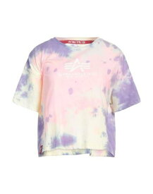 アルファインダストリーズ ALPHA INDUSTRIES T-shirts レディース