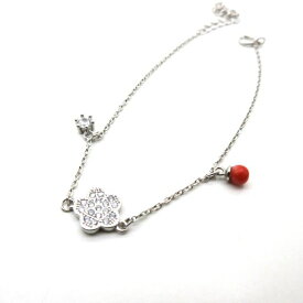 血赤珊瑚 ブレスレット シルバー キュービックジルコニア 土佐沖 赤 さんご サンゴ コーラル sango coral 本珊瑚 無染色 宝石珊瑚 お守り 高知県産 アクセサリー ジュエリー ギフト プレゼント シンプル