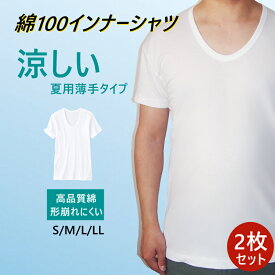 楽天市場 綿100 インナー メンズ 夏用の通販