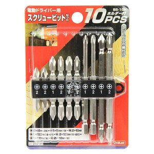 �X�N�����[�r�b�g�Z�b�g E-Value BS-10N 10PCS �d���h���C�o�[�ɕ֗��ȃX�N�����[�r�b�g�̃Z�b�g�ł��B�l�W�E�r�X�̒��t���B BFJ1037443