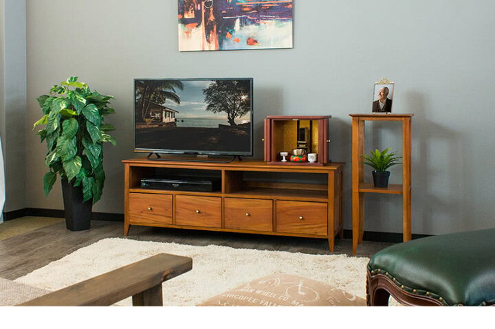 楽天市場】【6ヶ月保証付】仏壇台 幅121.5【動画あり】天然木 完成品  