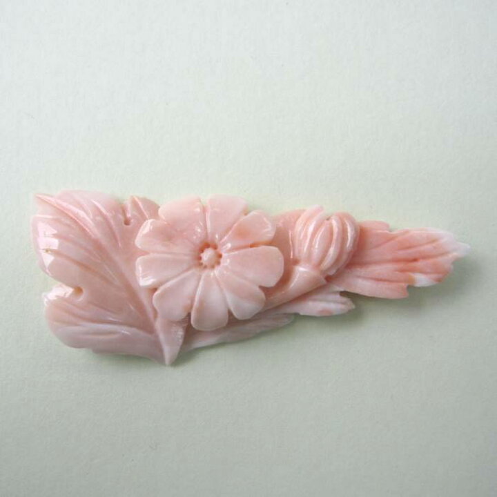 楽天市場】ピンク珊瑚 美しい菊の花 ブローチ G.SILVER アクセサリー 